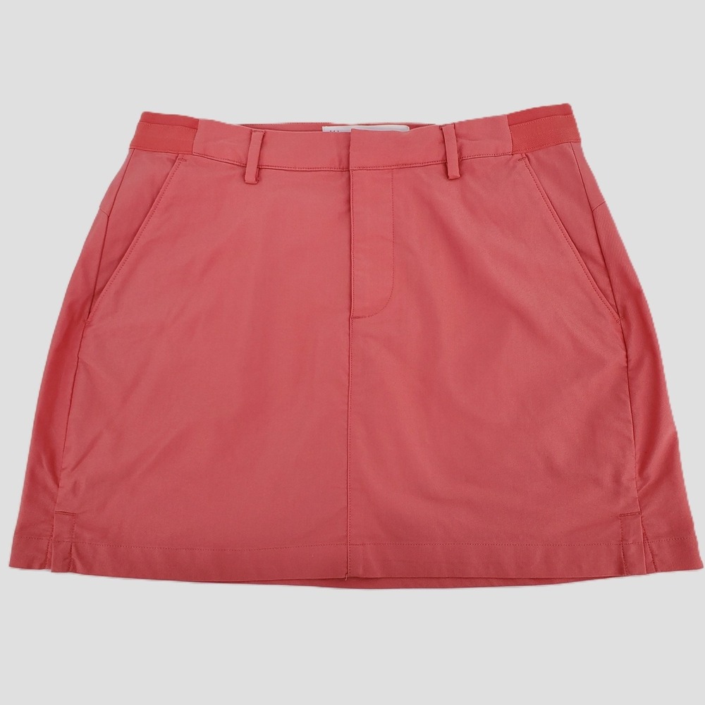 Walter Hagen Womens 10 Golf Skort Stretch UPF 50+ Wrinkle Resistant Pink Rouge